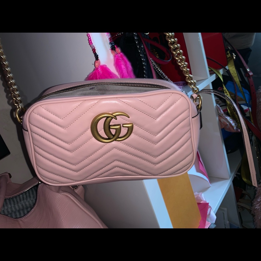 Gucci GG Marmont leather crossbody bag